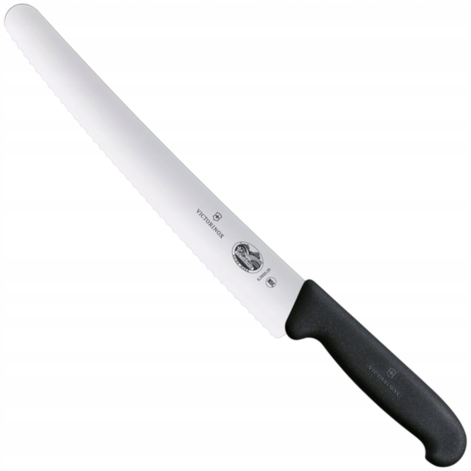 Zúbkovaný cukrársky nôž Fibrox, dĺžka 260/382 mm