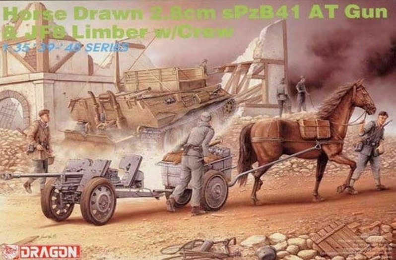 1:35 Horse Drawn 2.8cm sPzB41 At Gun