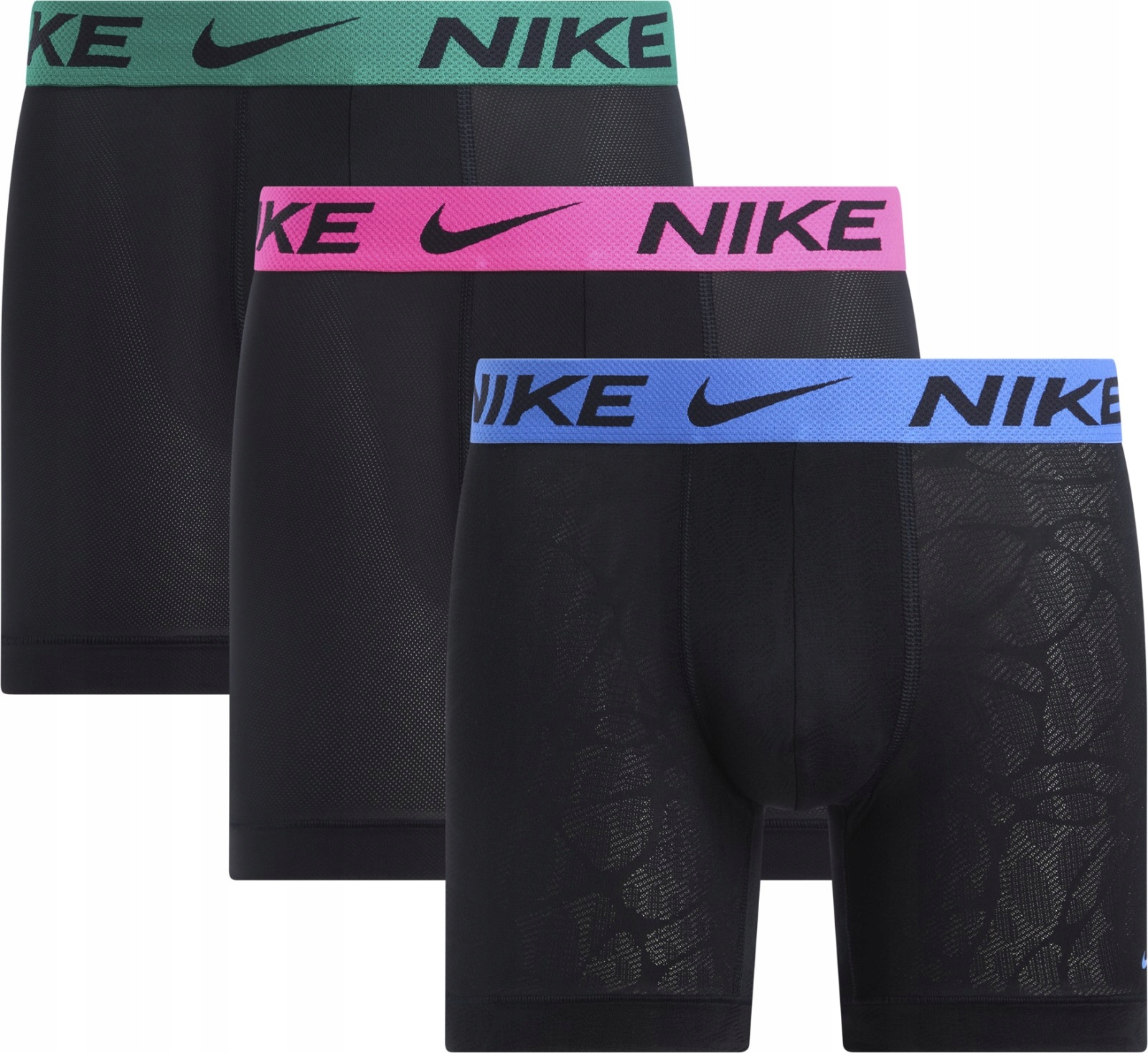 Boxerky, tanga, slipy Nike Elite Breathe Boxer Brief 3PK