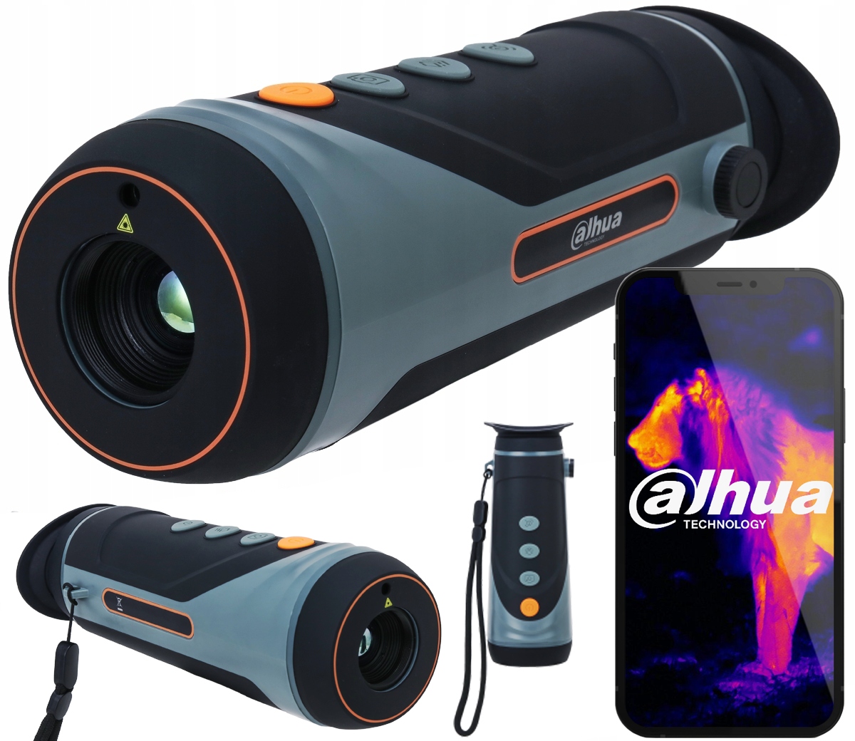 Termovize Dahua M60 640x512p 18 mm Dosah až 2 km