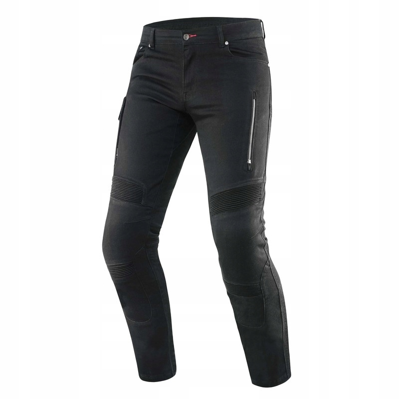 Motocyklové Džínsy Rebelhorn Vandal Twill Black (30/34)