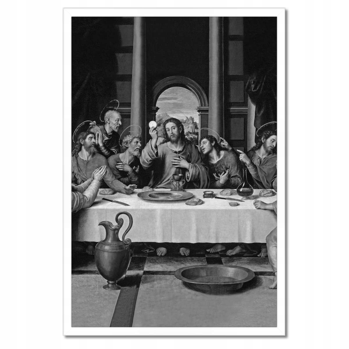 Plakáty v rámu 40x60 Reprodukce Ježíš Jidáš