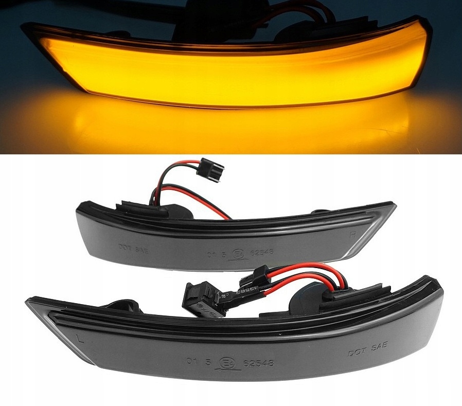 COKBFO0601 - Мигалки напрямки в світлодіодному дзеркалі FORD MONDEO MK4