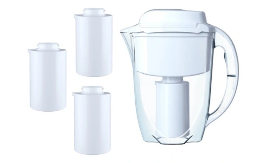 Dzbanek J.shmidt 500 z 3 wkładami, biały