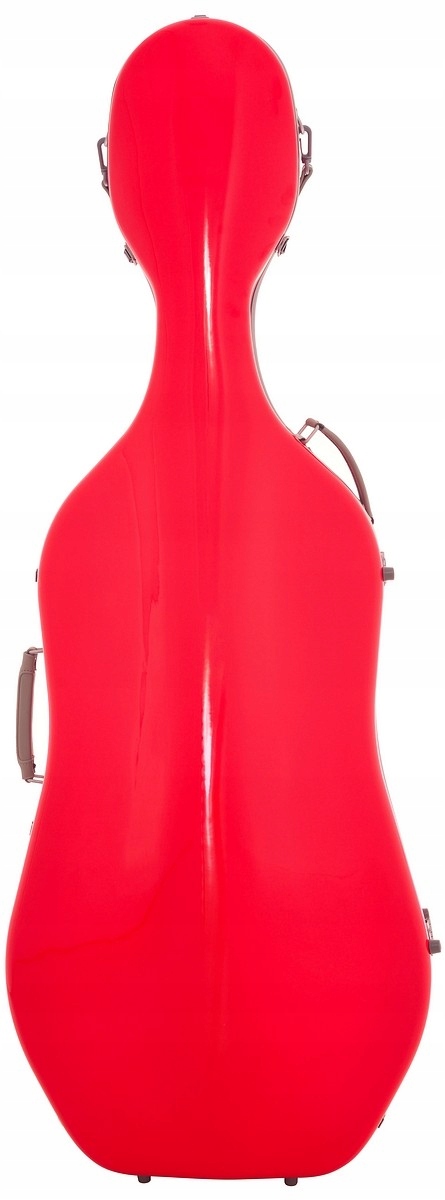Karbonové violoncellové pouzdro Quill 4/4 M-case Červené