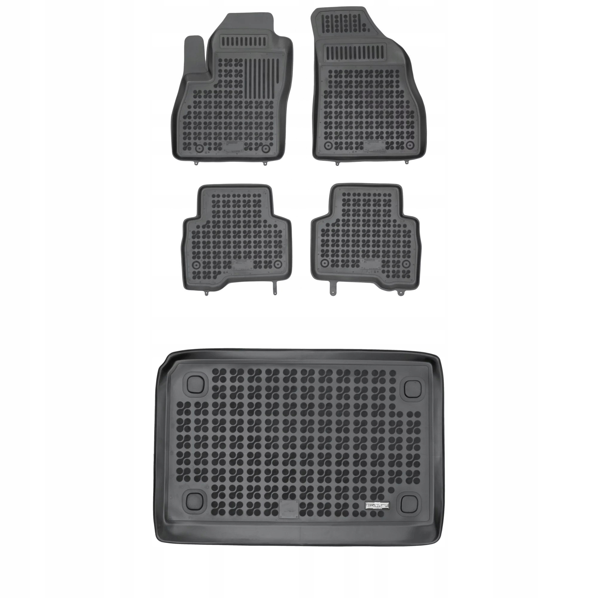 Gumová sada koberčekov a rohoží Citroen Nemo 2008-2017 Kombi pre 5 osôb