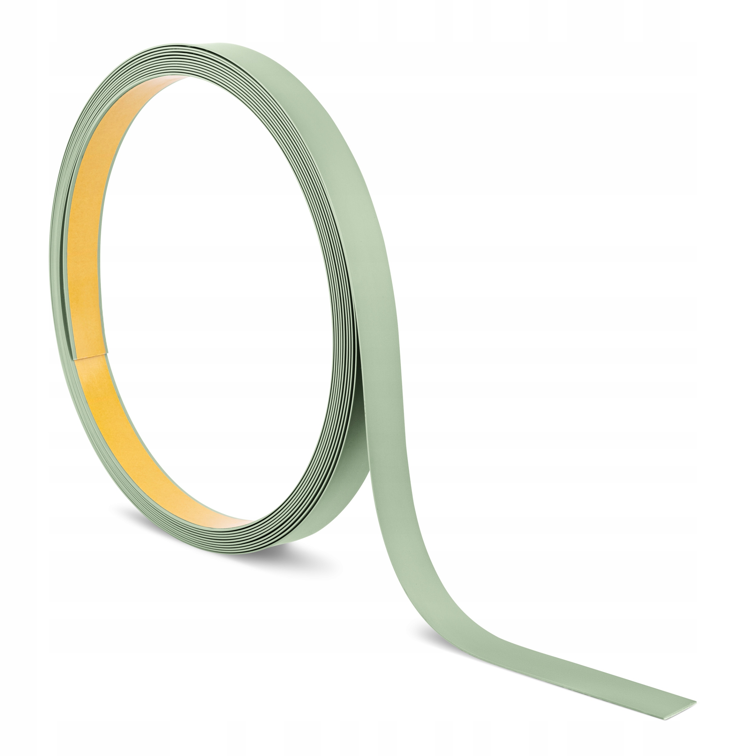 Pvc plocháč samolepicí, plochá lišta 40mm, světle zelená, 10m