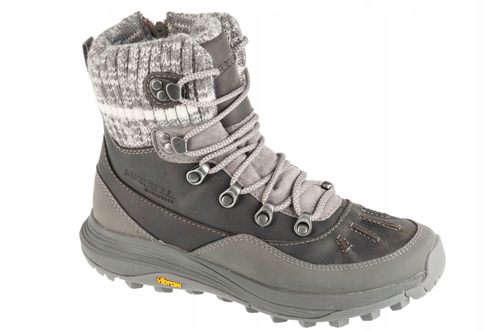 Merrell Siren 4 Thermo MID Zip Wp [39] Dámské trekové boty Nubuk Šedá