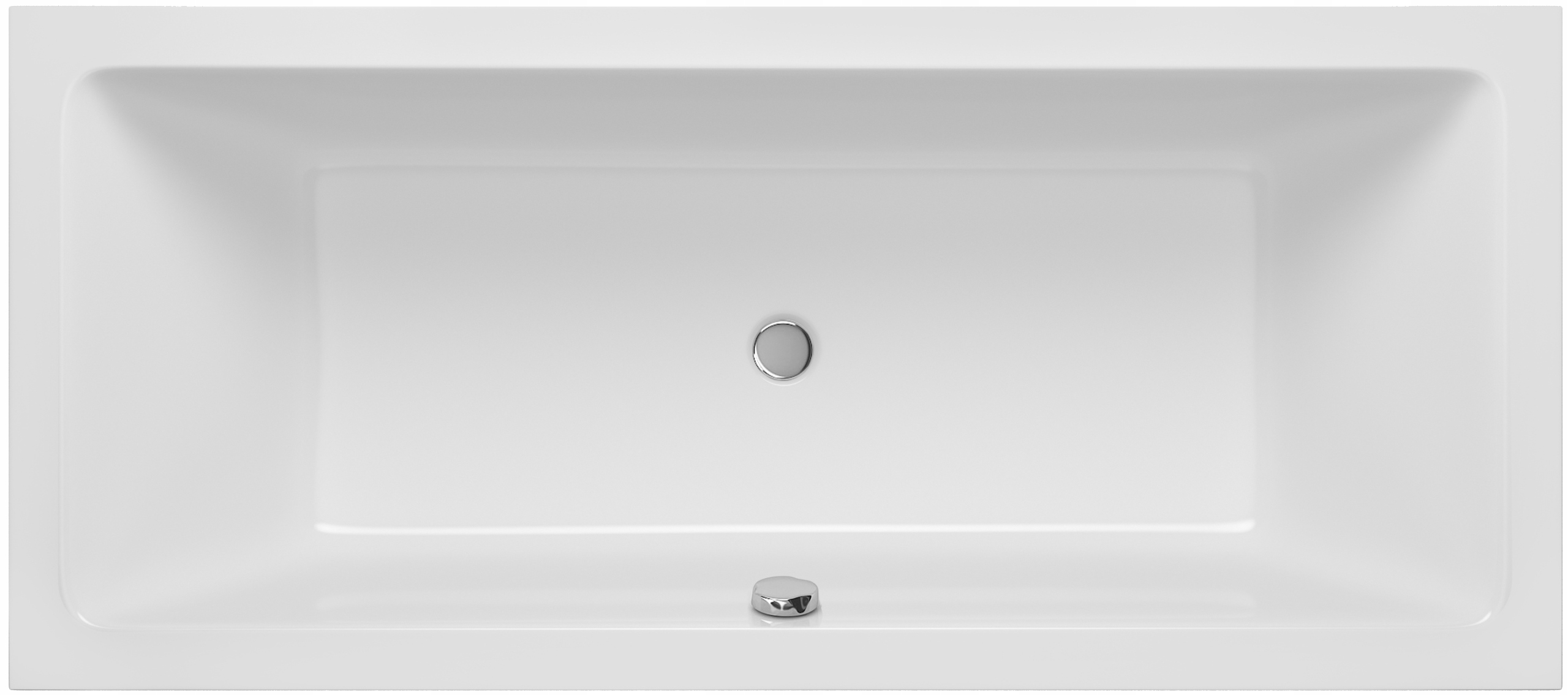 Polská Obdélníková Dvoulůžková Vana 180x80 CM Duo