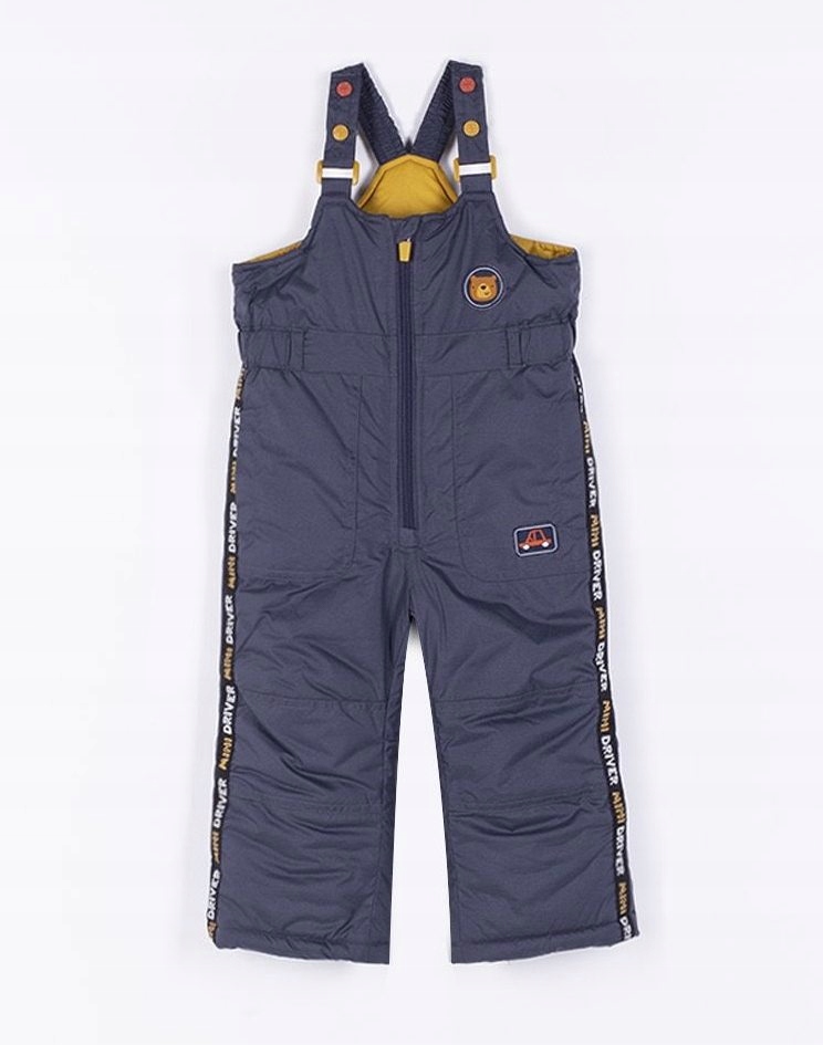 

Coccodrillo spodnie zimowe szare mini driver 74