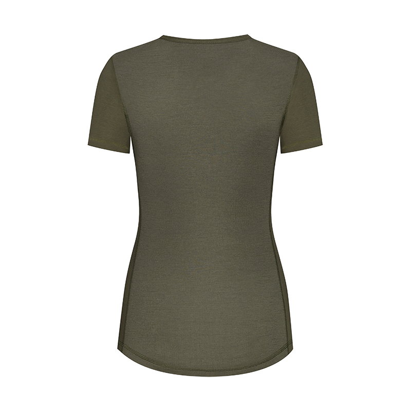 T-shirt damski termiczny wełna MERINO WOOL M Rękaw krótki rękaw