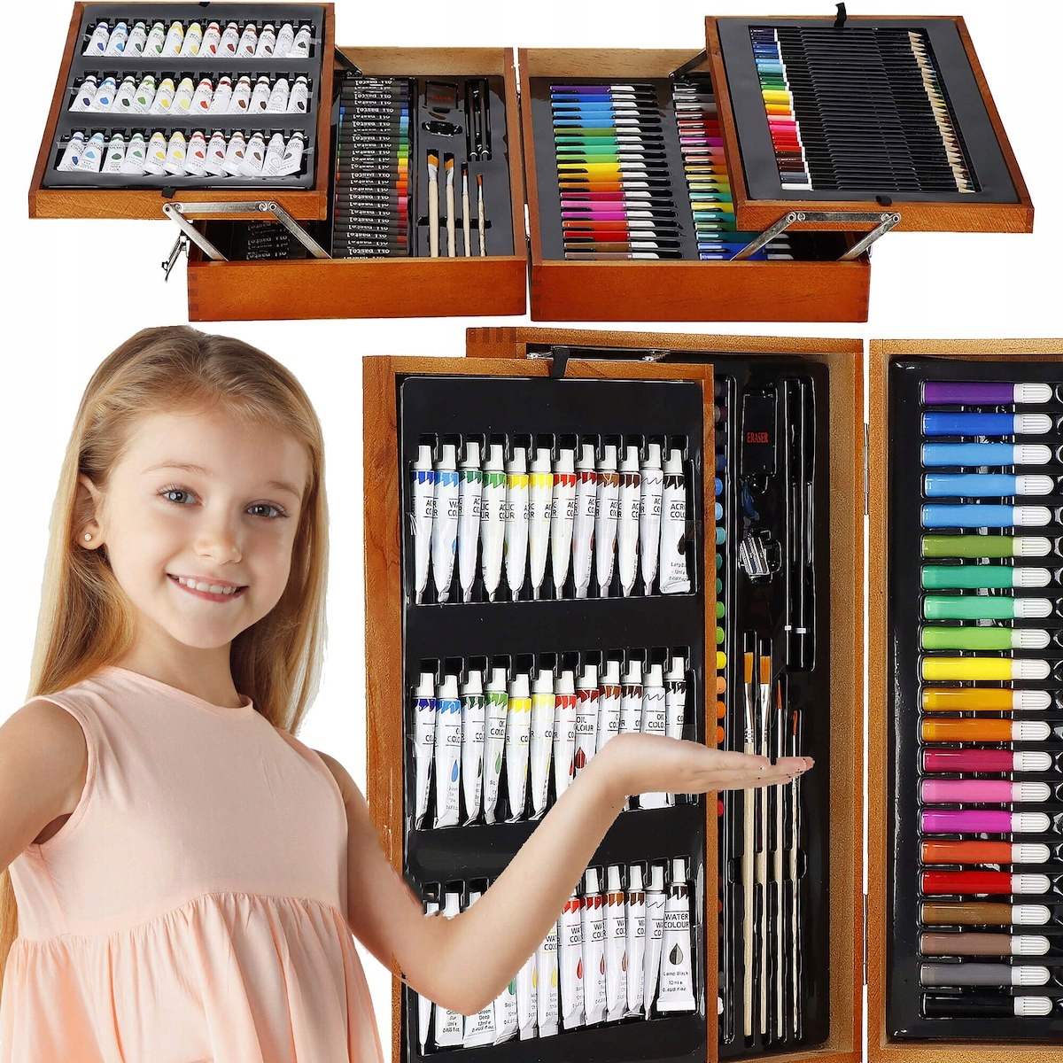 

Zestaw Artystyczny Do Malowania W Walizce 174szt