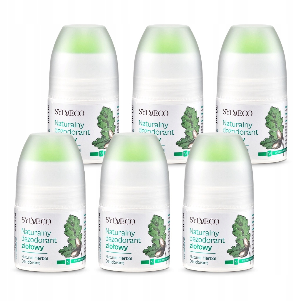 Sylveco Přírodní bylinný deodorant 6x50 ml (5+1)