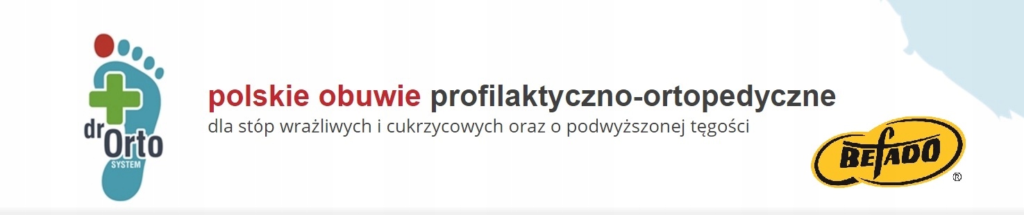 PÓŁBUTY MEGA WYGODNE NA HALUKSY I PALCE MŁOTKOWATE DR ORTO 036D006 R.41 Marka Befado