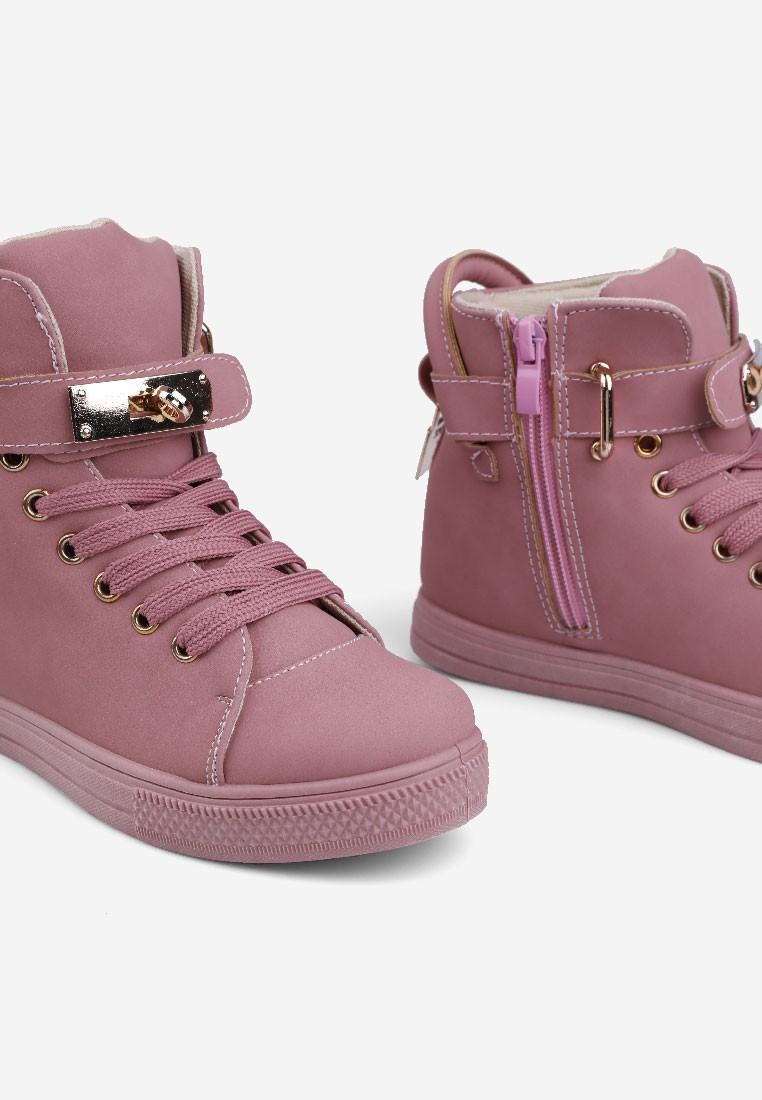 Sneakersy dziewczęce botki dziecięce ukryty koturn Stan opakowania oryginalne