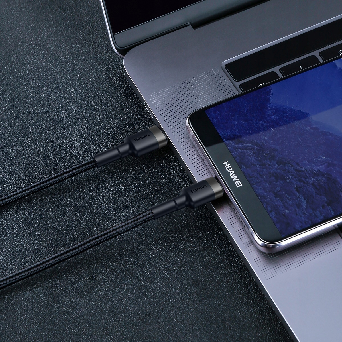 SZYBKI KABEL BASEUS USB-C Type-C Power 60W QC 1m Długość przewodu 1 m