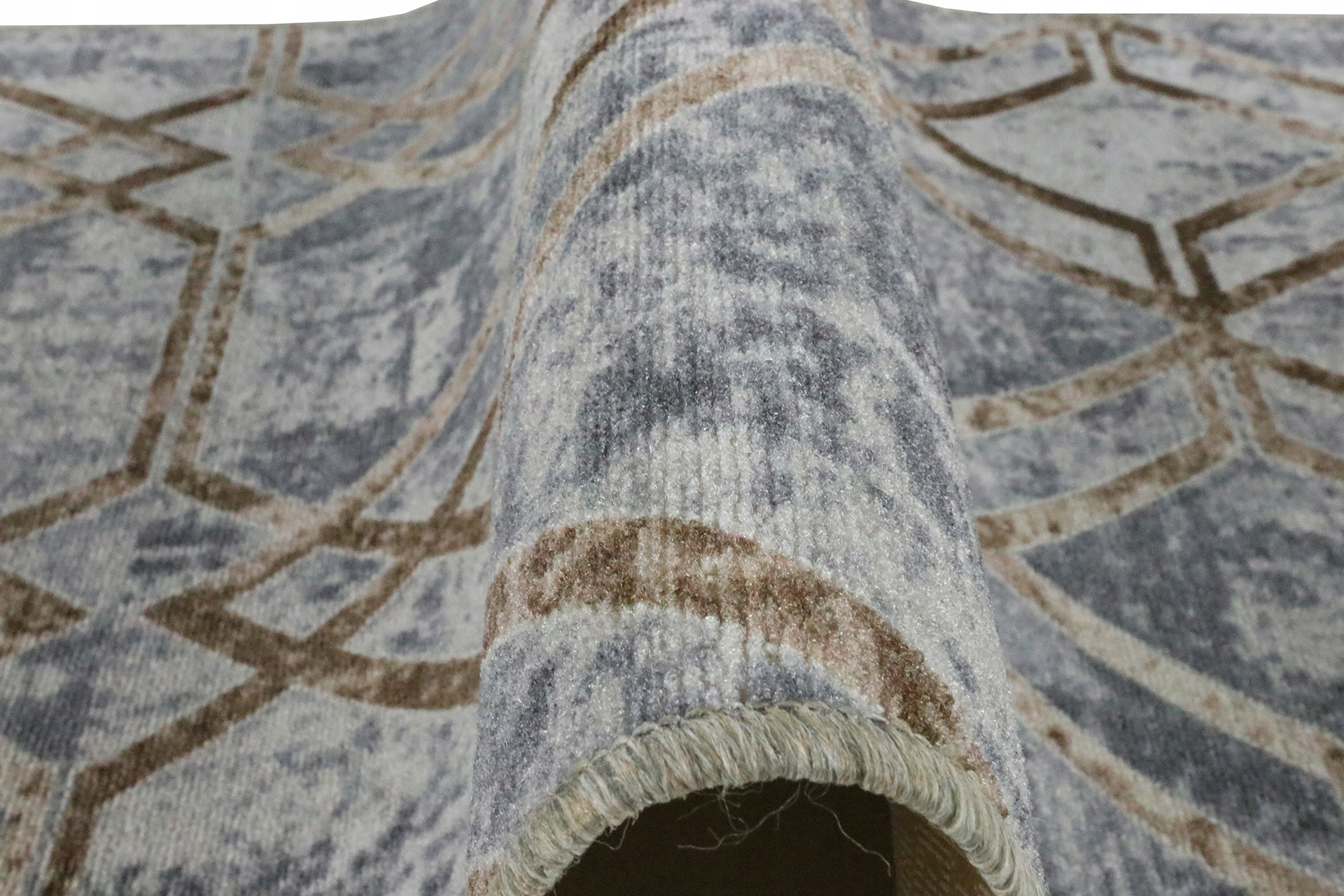 CHODNIK ANTYPOŚLIZGOWY 80cm ROMBY - NOWOŚĆ Kolor beżowy odcienie brązowego odcienie szarości inny