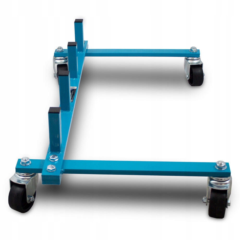 Mobilní stojan pro skladování 4 vozíků, automobilové manévrovací zvedáky