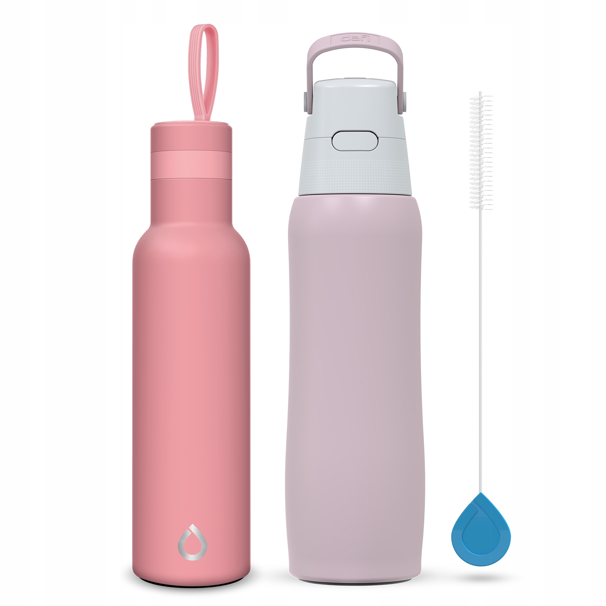 Dafi sada B2U4 Filtrační láhev Solid Steel Easy kartáček