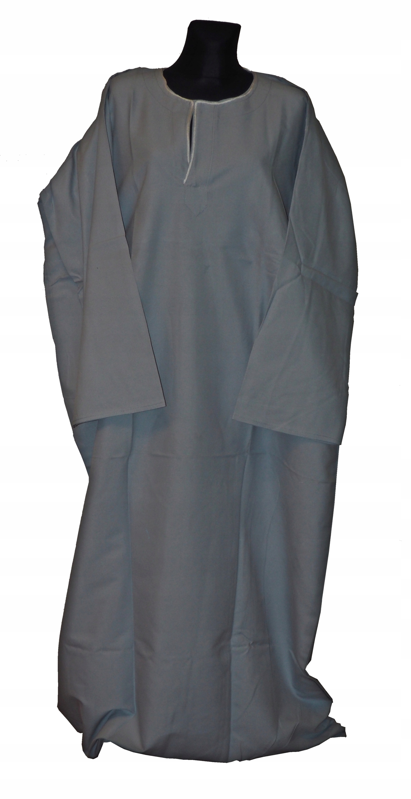 Šedé Arabské Pánské Šaty Gelaba Dželaba Galaba Emiraty Dubaj Šejk