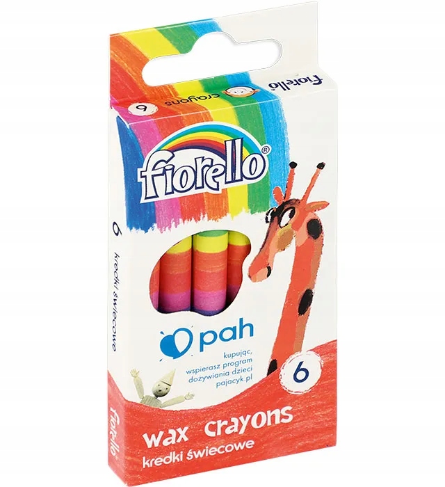 

Kredki świecowe Zestaw Kredek Fiorello