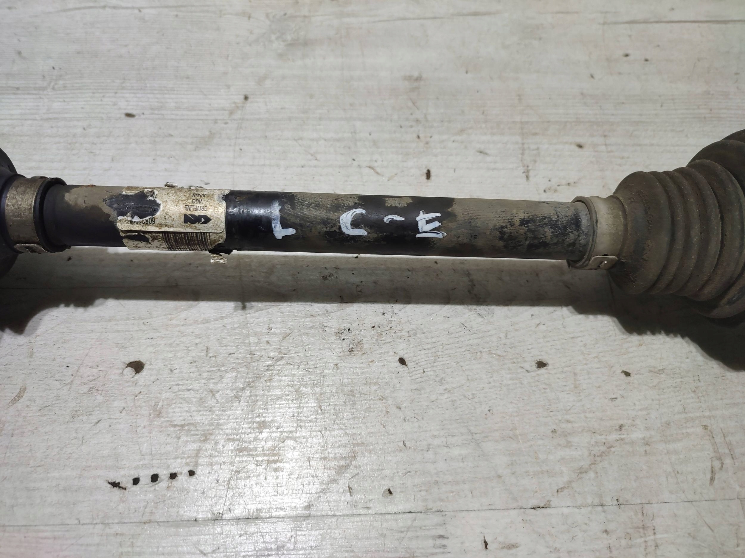 Opel Corsa E 2018 front side left semi-axis