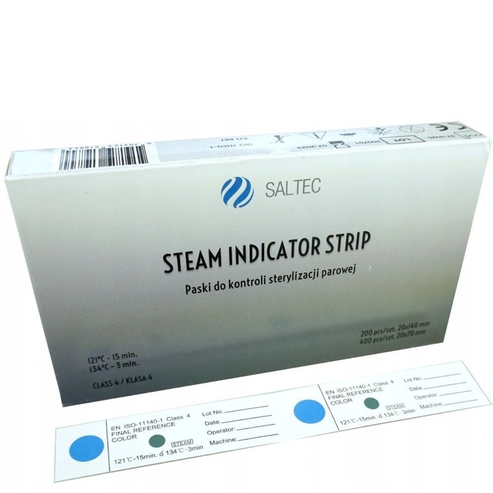 

Saltec Paski do sterylizacji parowej 2x200 szt