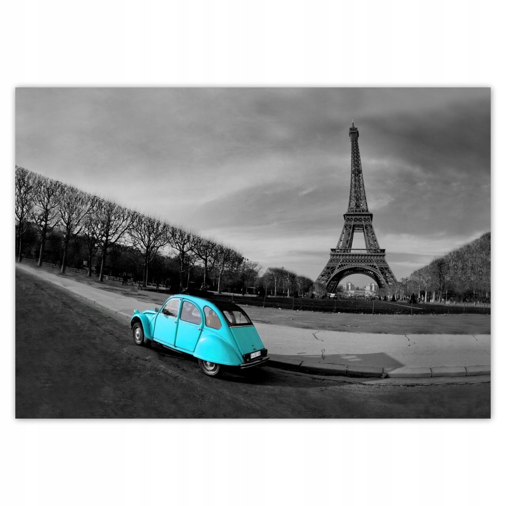 

Fototapety flizelina 416x290 Wieża Eiffla Turkus