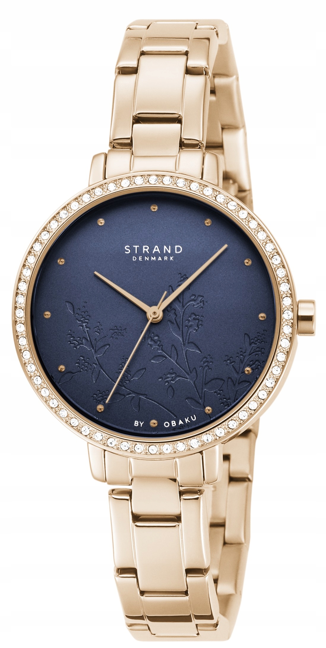 Nové Originální dámské hodinky Strand by Obaku S712LXVLSV růžové zlato, krabička