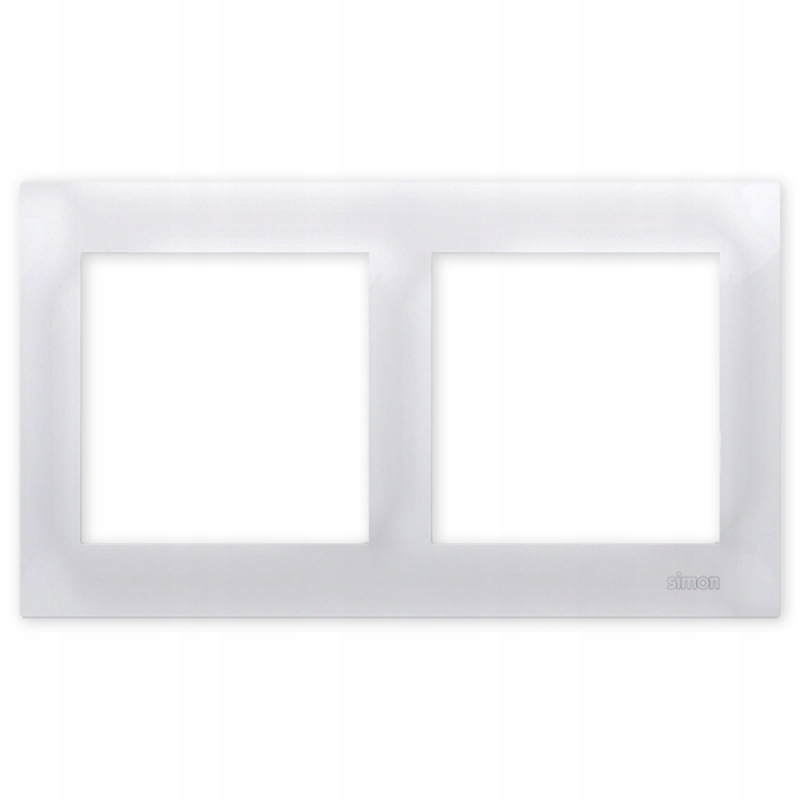 Kontakt Simon 54 Ramka podwójna biała Simon54
