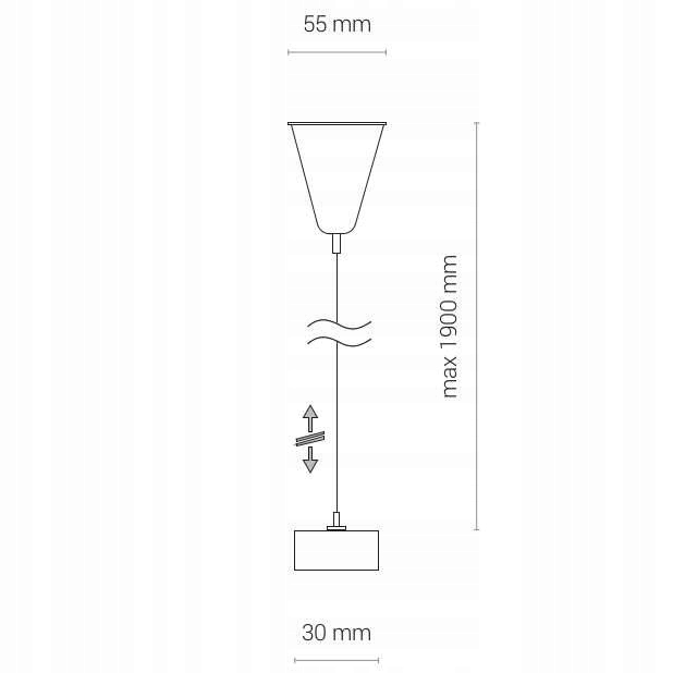 ZAWIESIE linowe CTLS SUSPENSION czarny Długość 0 m