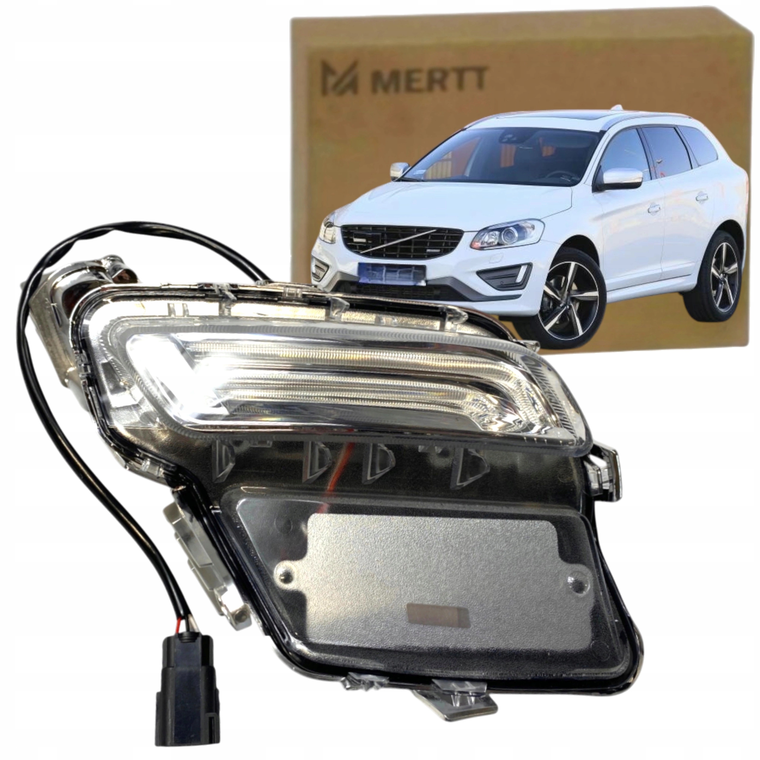 Lampa Denního Světla Levá halogenové světlo Drl Volvo XC60 2013-2017