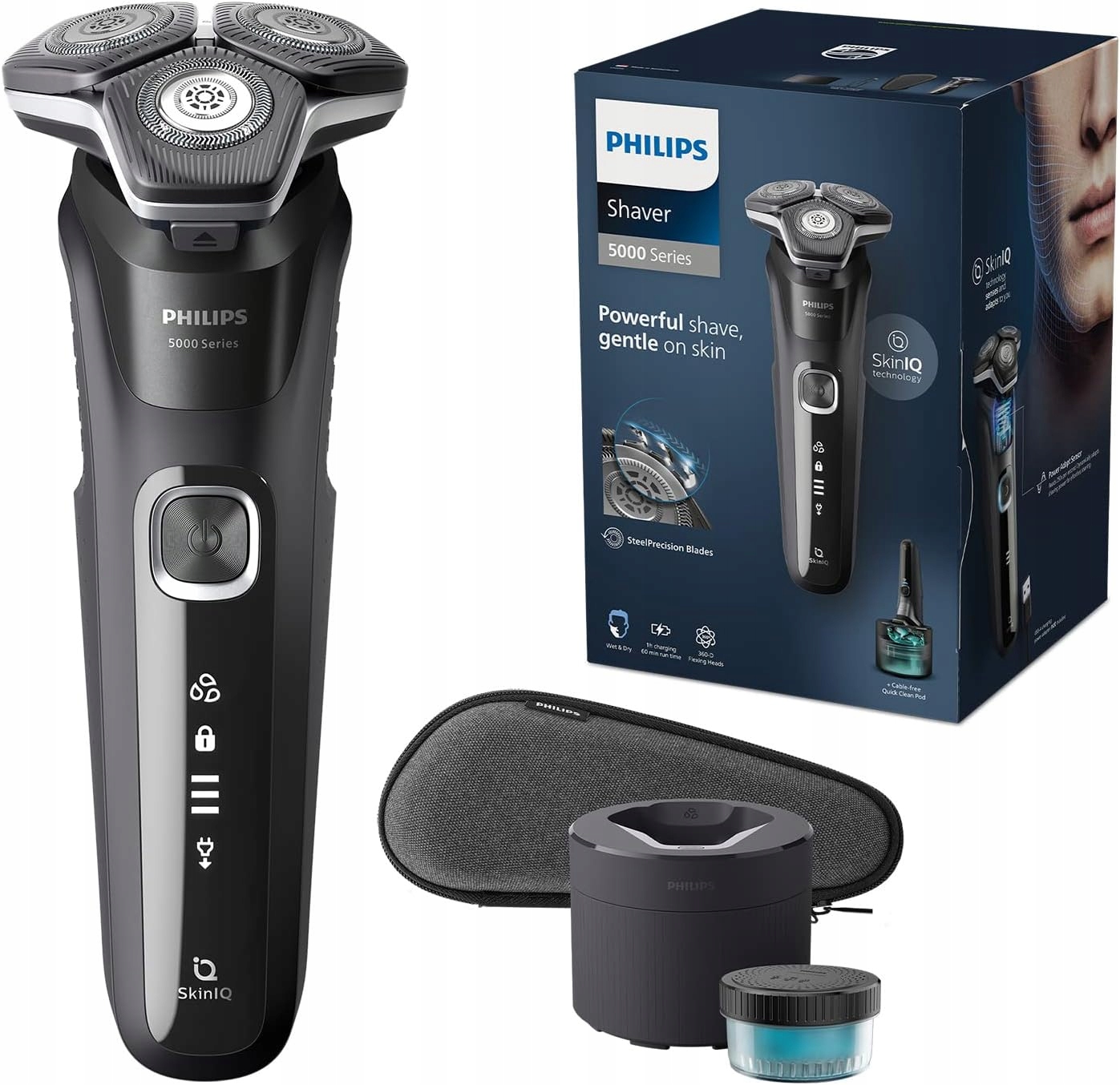 Philips golarka Seria 5000 S5898/50 mokro sucho