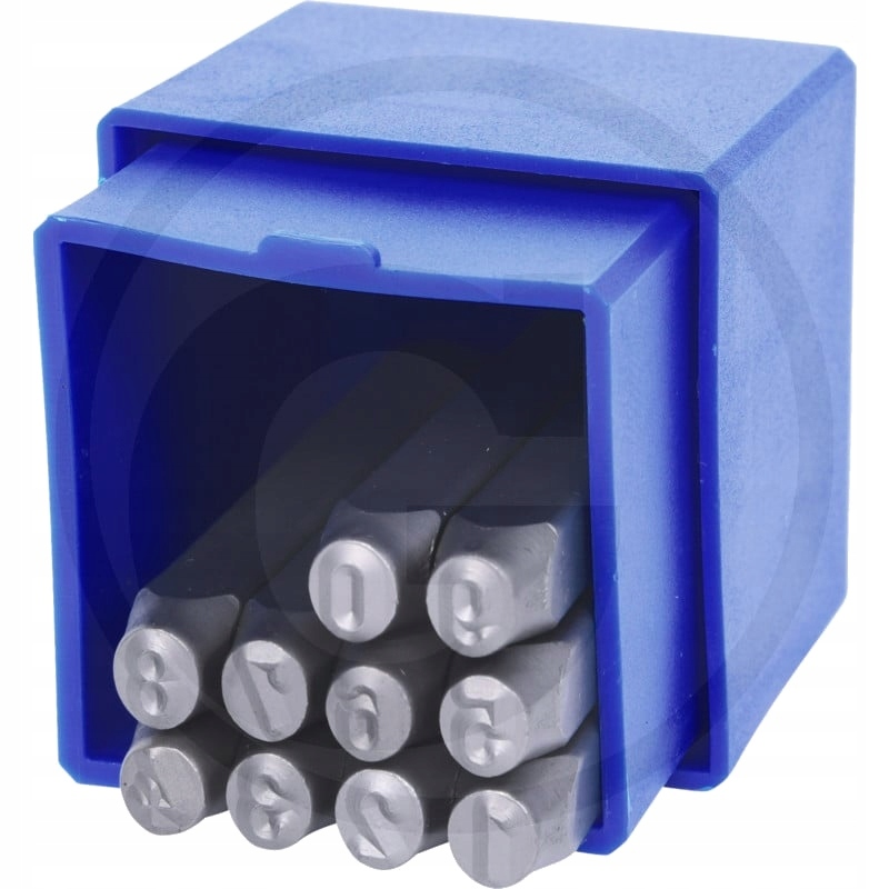 KS Tools Zestaw numeratorów, 10-szt. 0-9, 57x55x79 mm