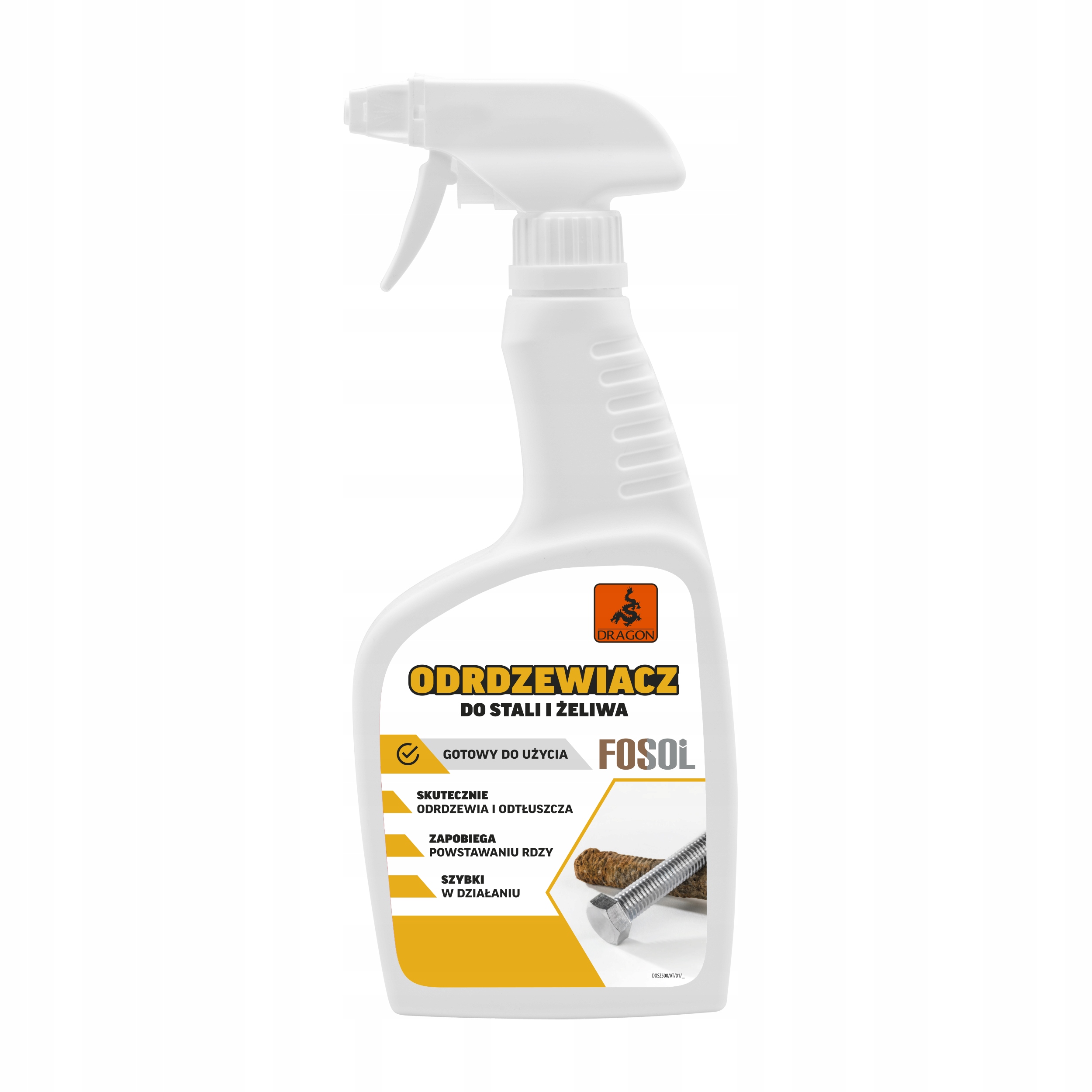 

Dragon Odrdzewiacz Do Stali I Żeliwa Fosol 500ML