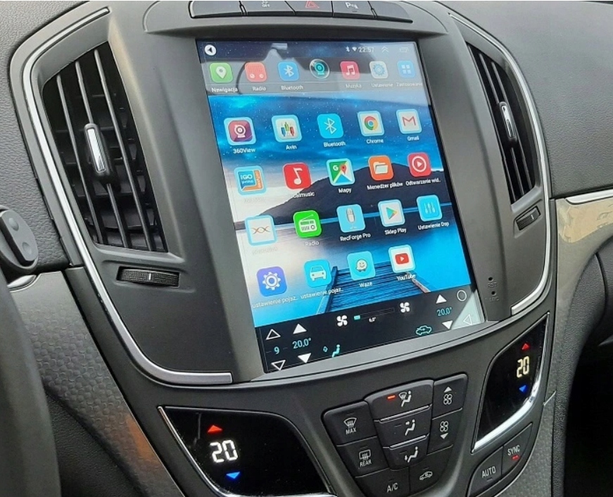 RADIO ANDROID OPEL INSIGNIA/BUICK REGAL 2/32 +kam Moc wzmacniacza 4*45W W