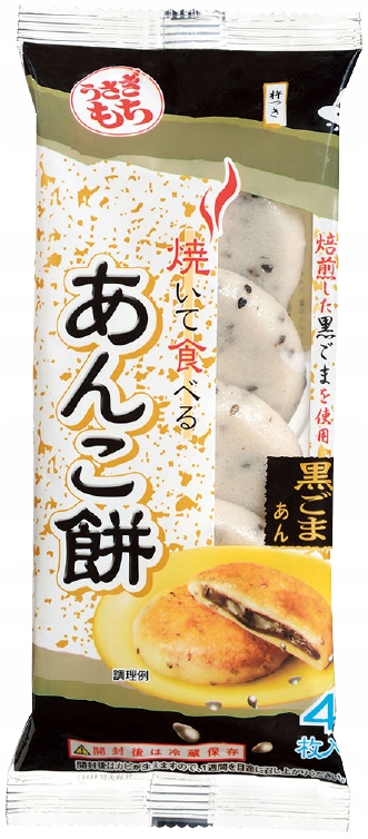 

Japońskie Mochi do smażenia fasola i sezam 120g