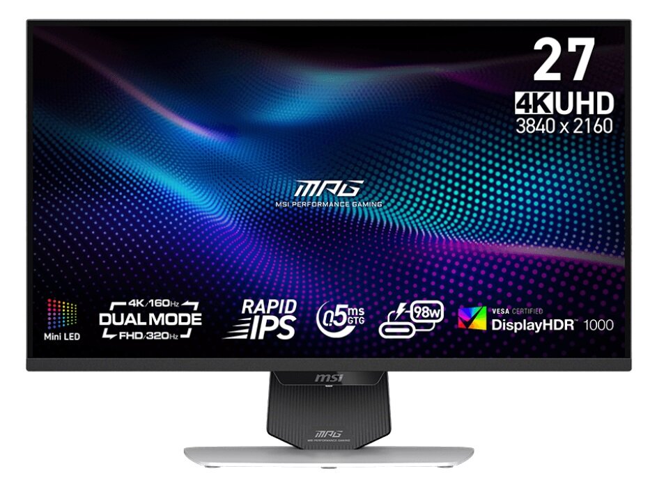Monitor Led 27" Msi Mpg 274URDFW E16M
