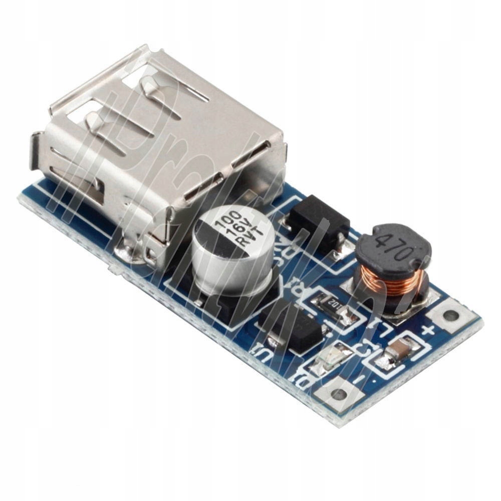 Przetwornica Podwyższająca Step-Up 0,9-5V USB-A 5V Kod producenta brak