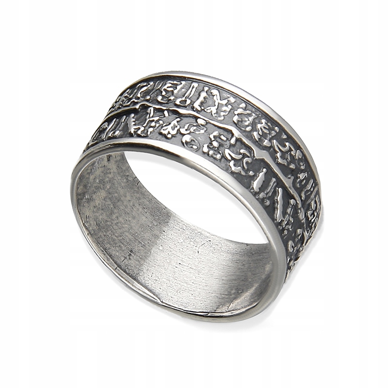 Stříbrný Prsten Znaky Země Prstýnek Stříbrný Stříbro 925 vel. 19 Fajstos