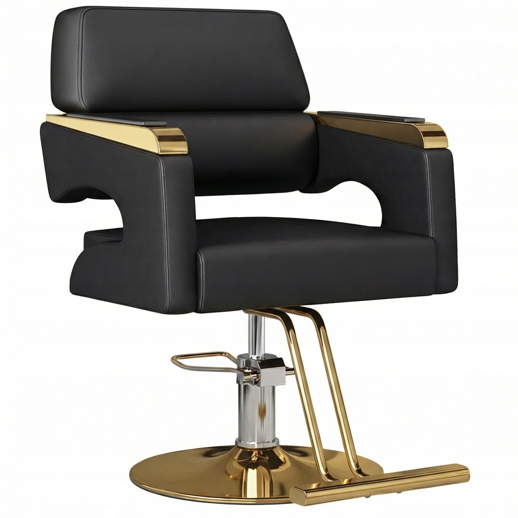 Kadeřnické hydraulické barberské křeslo pro kadeřnický salon Miloren