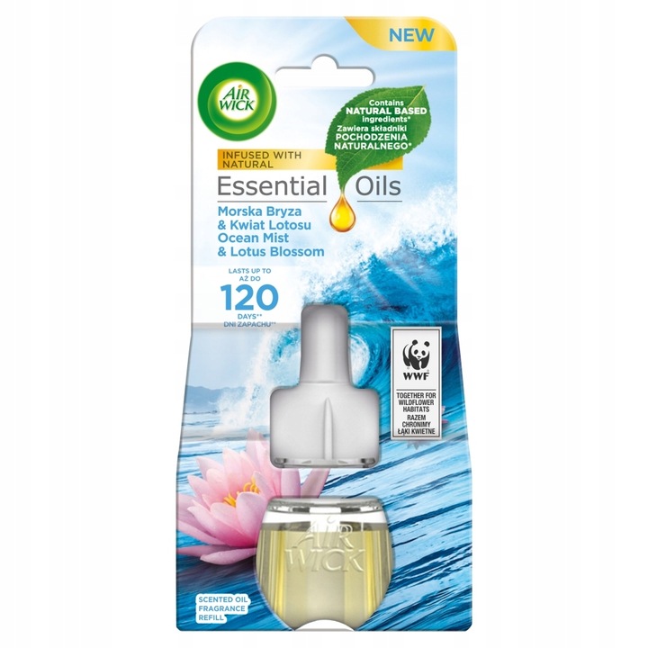 

Air Wick Electric Wkład 19ml Morska Bryza i Lotos
