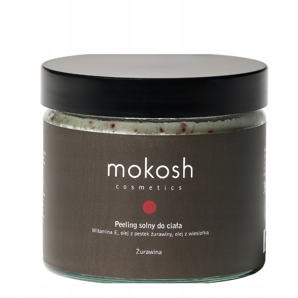 Mokosh Solný peeling s brusinkami 300 g