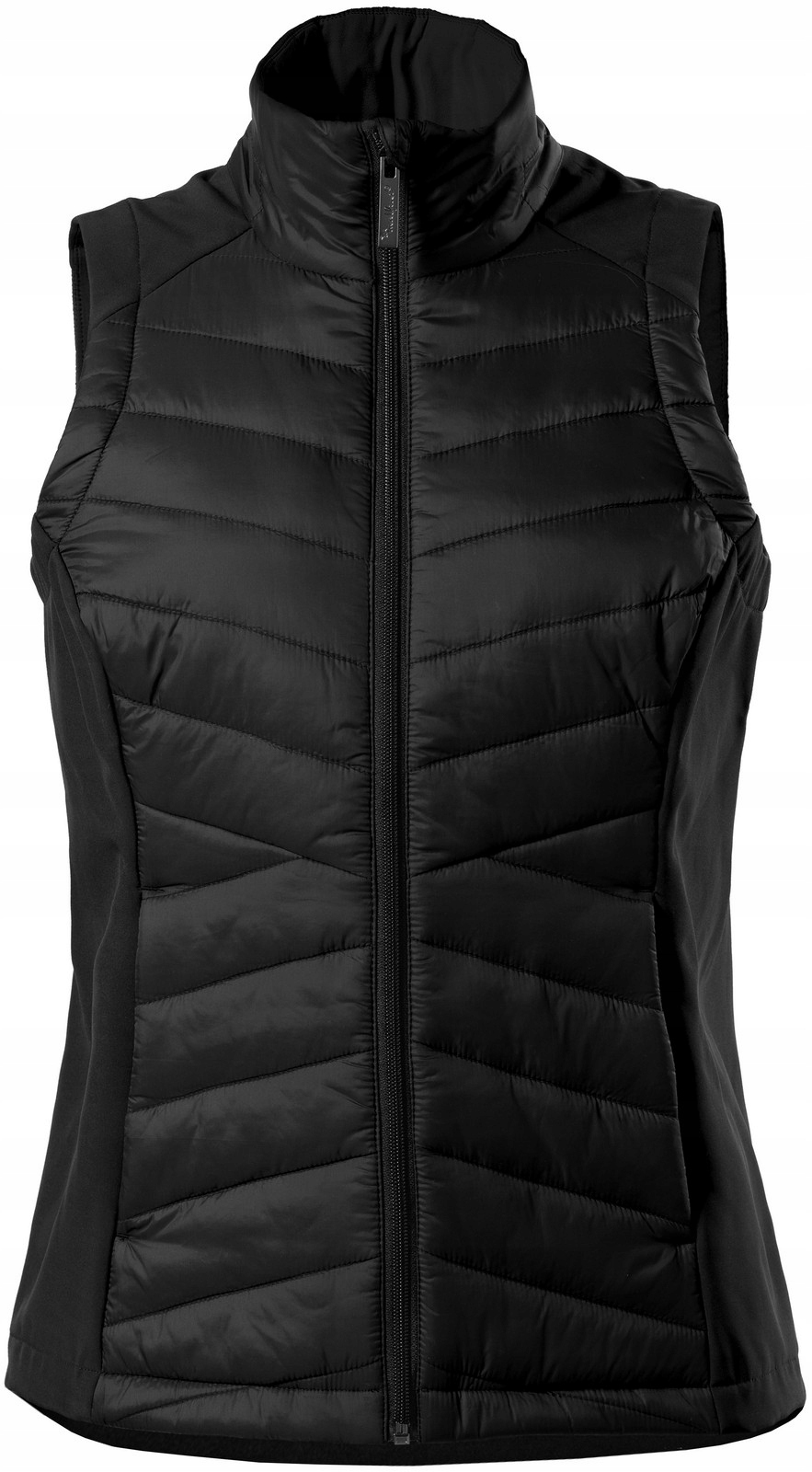 Dámská nepromokavá hybridní vesta Softshell Malfini Cross558 Černá M