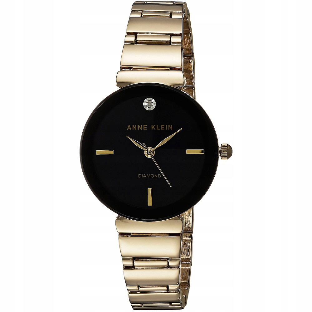 Dámské hodinky Anne Klein AK-2434BKGB zlaté