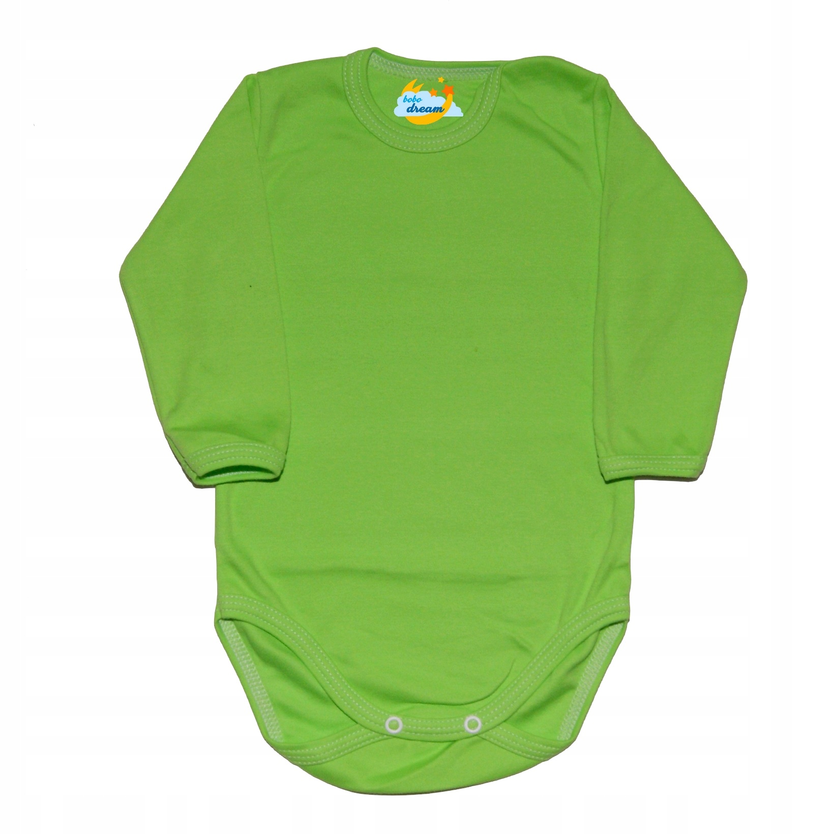 Body długi rękaw Basic zielone 92