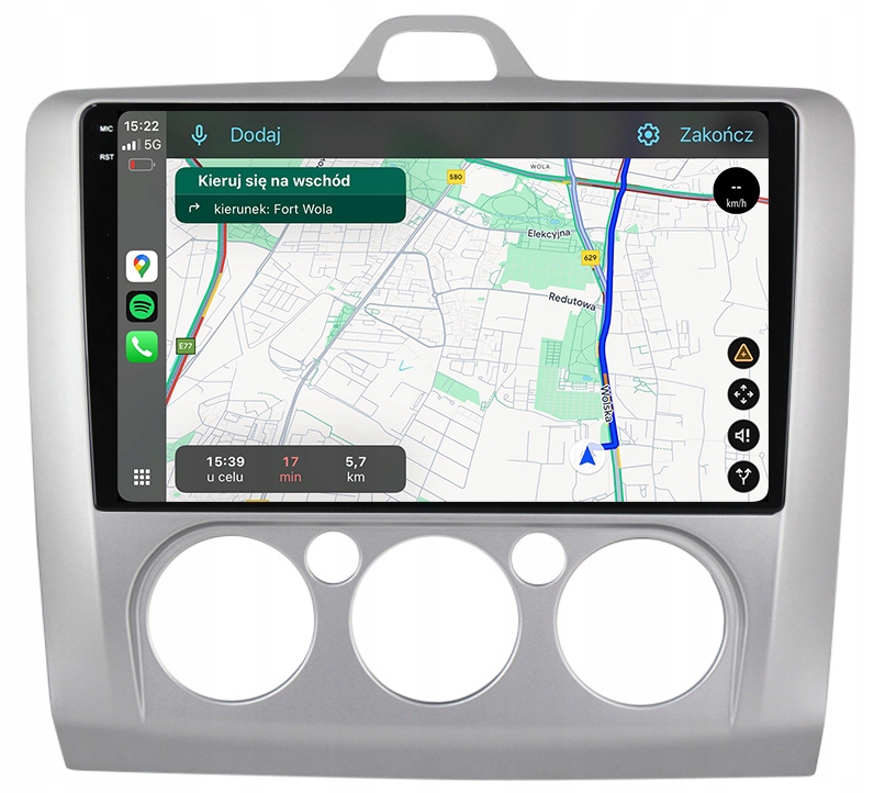 Ford Focus MK2 2004-2011 Rádio Navigace Android TS20 12GB/256GB 2K UIS7870