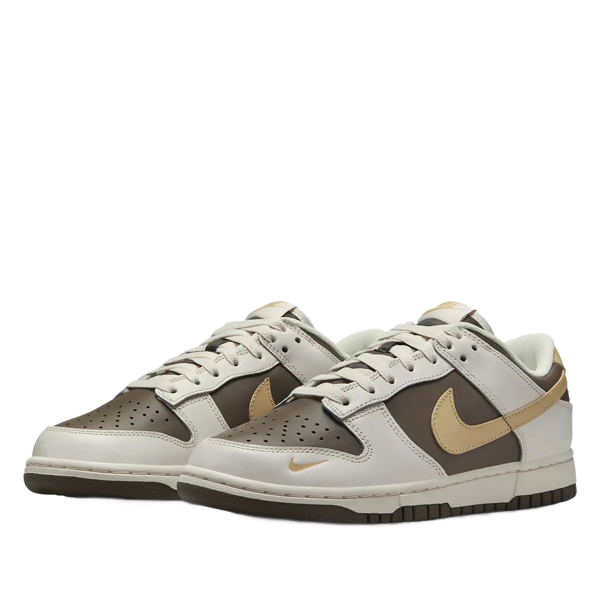 Nike Dunk Low Sportovní Boty Hnědé Šněrovací Kůže 38,5 Opb