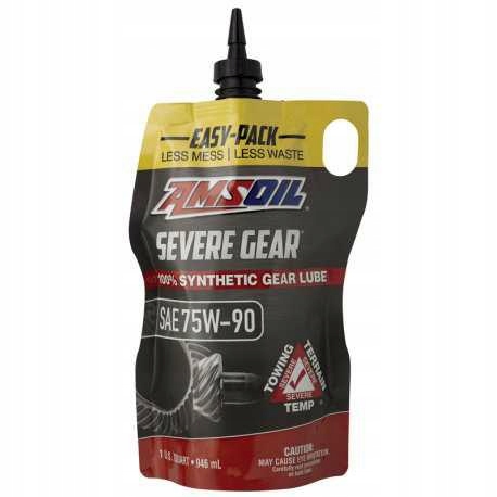 Amsoil Severe Gear Svg 75W90 Ep Pk 1qt