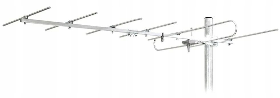 Antena Fuba Dat 307B Tv DVB-T2 Cyfrowej Telewizji Naziemnej Vhf Mux 8 MUX8